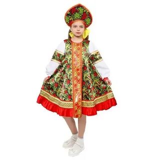 Русский костюм цветной