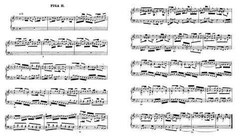 Прелюдия и фуга соль минор, bwv 861содержание а также гармонический анализ прави