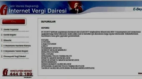 Internet vergiler idaresi