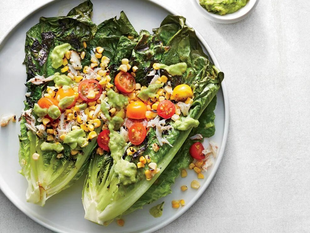 When i cook salads i use