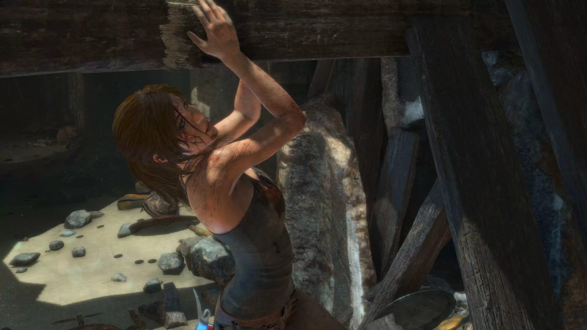 Lara with her
