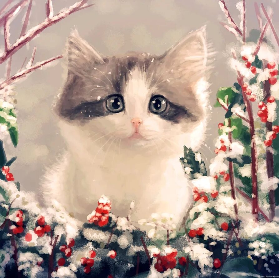 Новогодние аватарки с котиками милые. Милые зимние котики. новогодний кот. зимняя ава с котом. новогодние девочки котики.