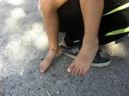 Boy feet 15