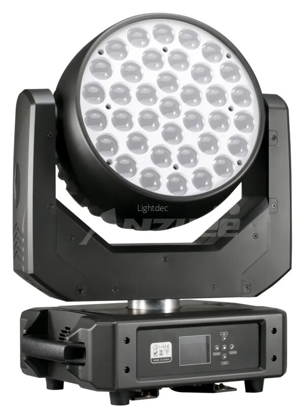 Светодиодный вращающийся прожектор. Anzhee pro hr280-bsw. anzhee pro h330z-spot cmy. wash прожектор anzhee. involight trinity280.