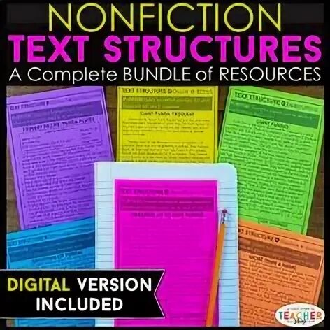 The structure of the text is. Informational text structure. structure of the text.