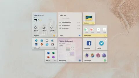 Закрепленные плитки windows
