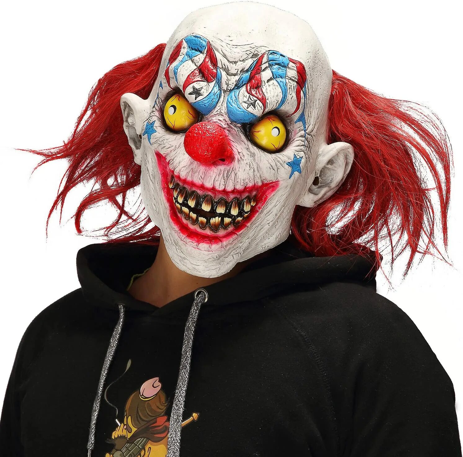Маски про клоуна. Пб1512 маска клоун Дьявольский.