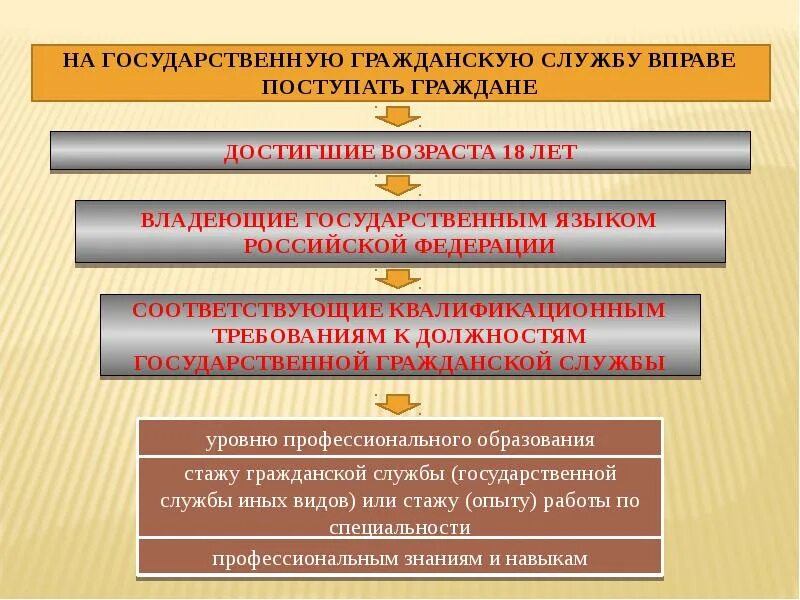 На гос гражданскую службу вправе поступать. Право поступления на государственную гражданскую. Гражданский гос орган. Кто вправе поступать на гражданскую службу. На государственную гражданскую службу российской вправе поступать