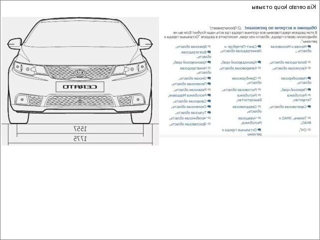 Киа рио 3 чертеж Templates Cars Kia Kia Rio Sedan