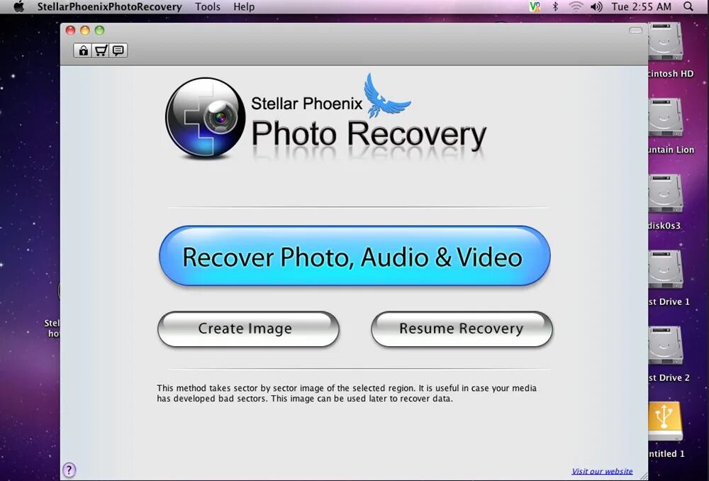 Recovered photos