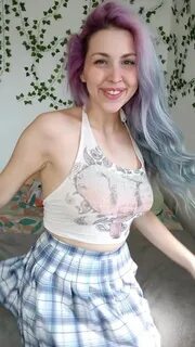 Pale boobs, pink nipples, wanna see what more is pink? 😋 : video clip. 