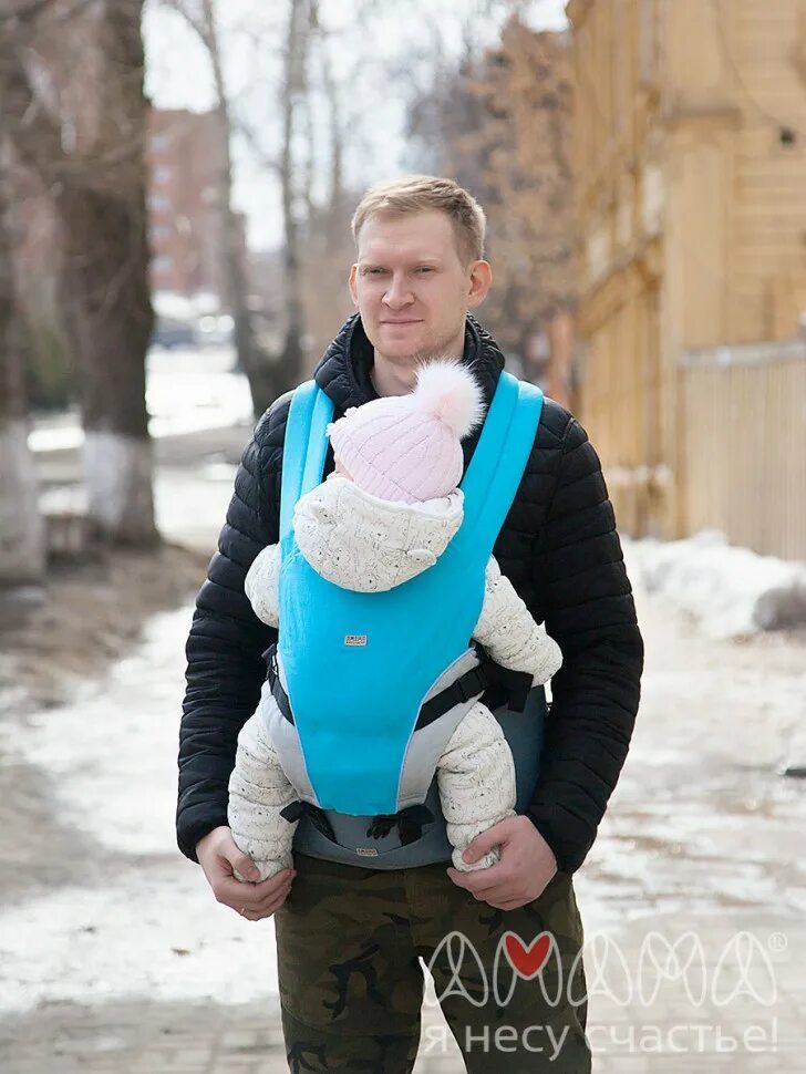 Как одевать эргорюкзак