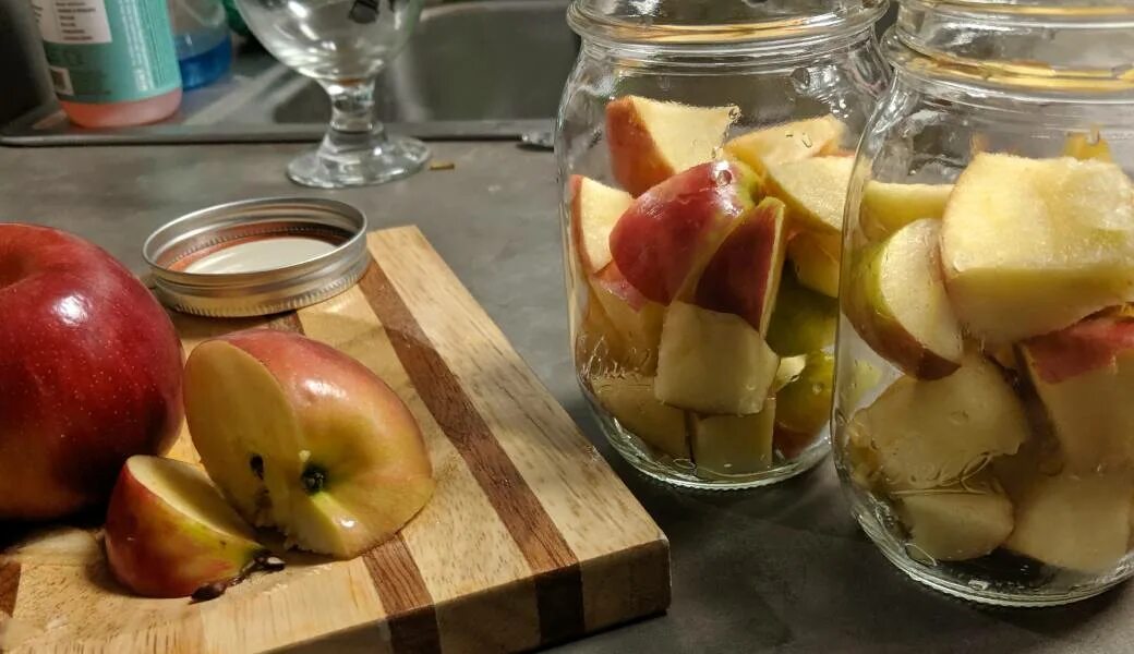 Рецепт приготовления яблок быстрого домашний