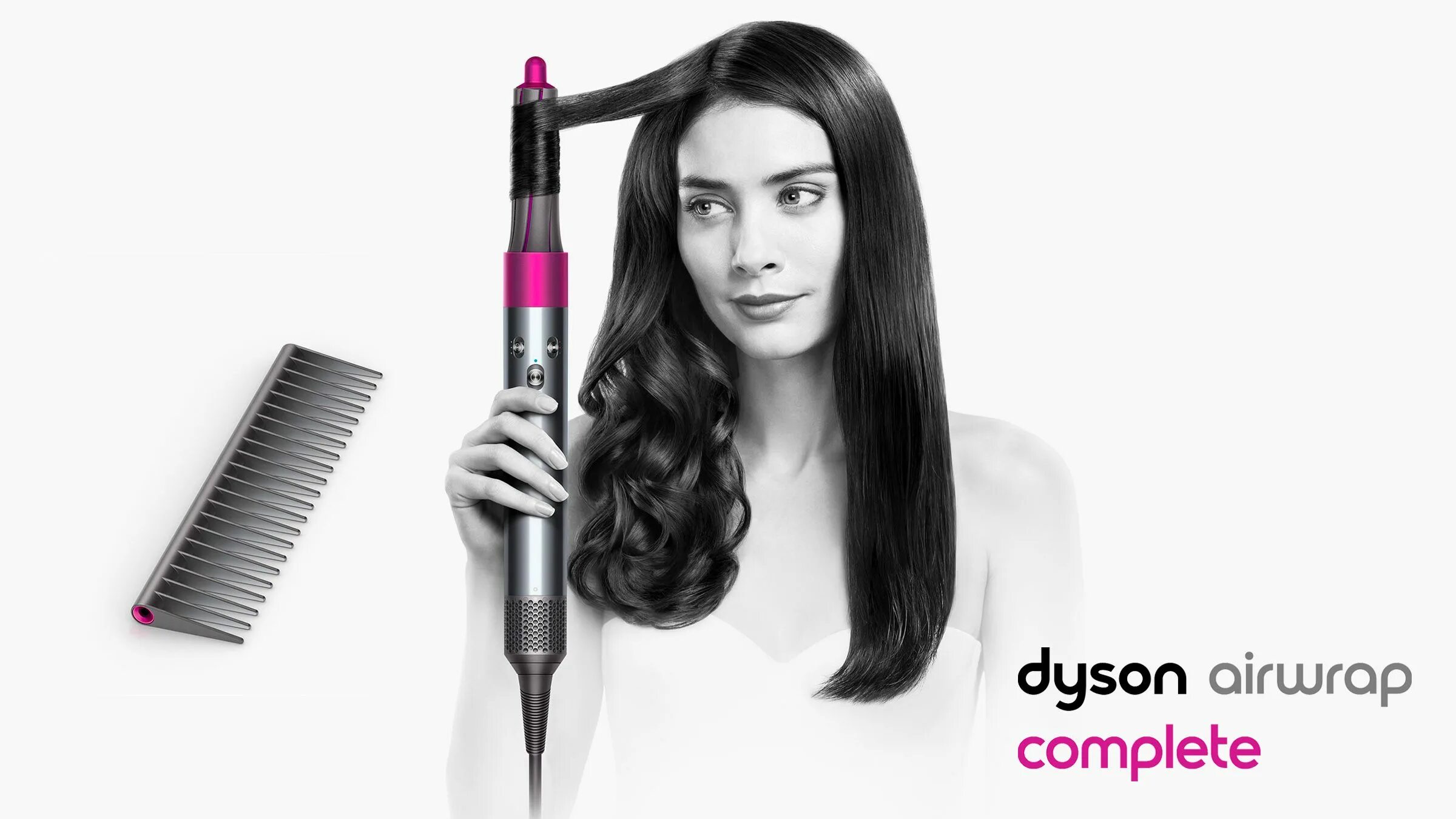 Дайсон плойка для волос с насадками. Фен стайлер Дайсон. Стайлер Dyson Airwrap. Dyson Airwrap complete. Фен плойка Dyson Airwrap.