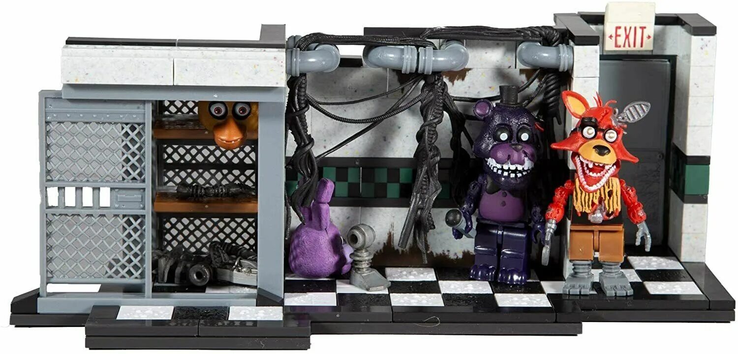 Fnaf наборы. Конструктор MCFARLANE Toys Five Nights at Freddy's. MCFARLANE Toys конструктор ФНАФ.