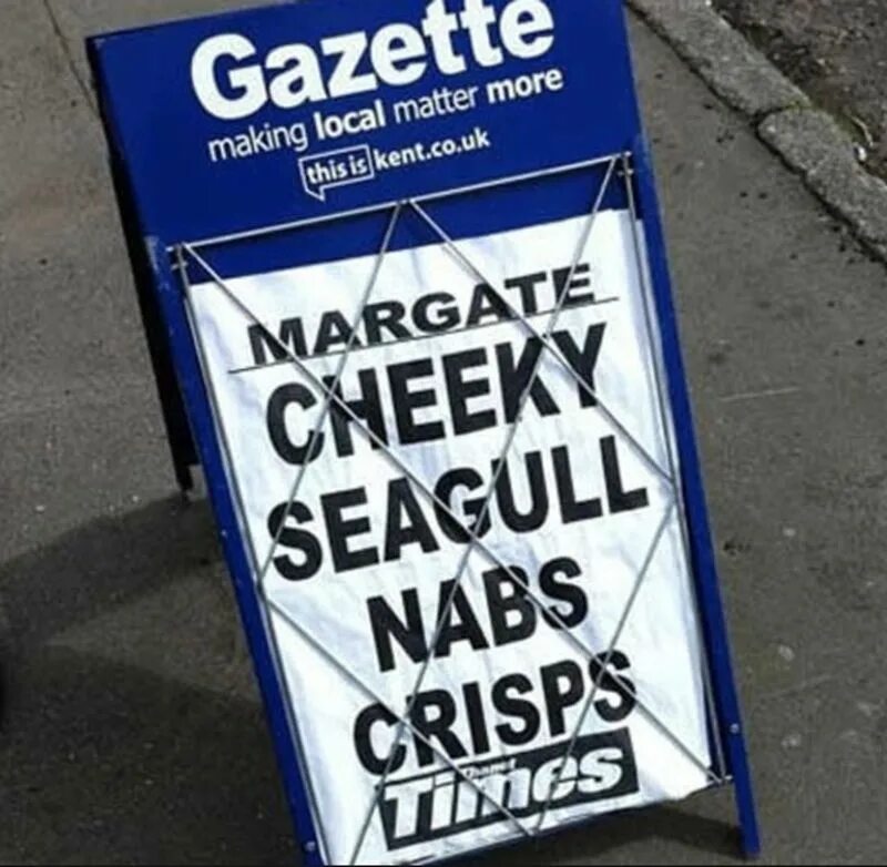 Local newspapers. Local News. Funny headlines. British newspapers headlines.