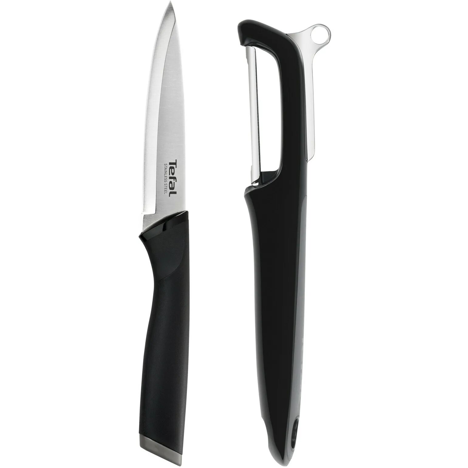 Тефаль ножи кухонные. Tefal k2219255. Набор кухонных ножей Tefal k2219255. Набор ножей Tefal Essential. Нож Тефаль универсальный.