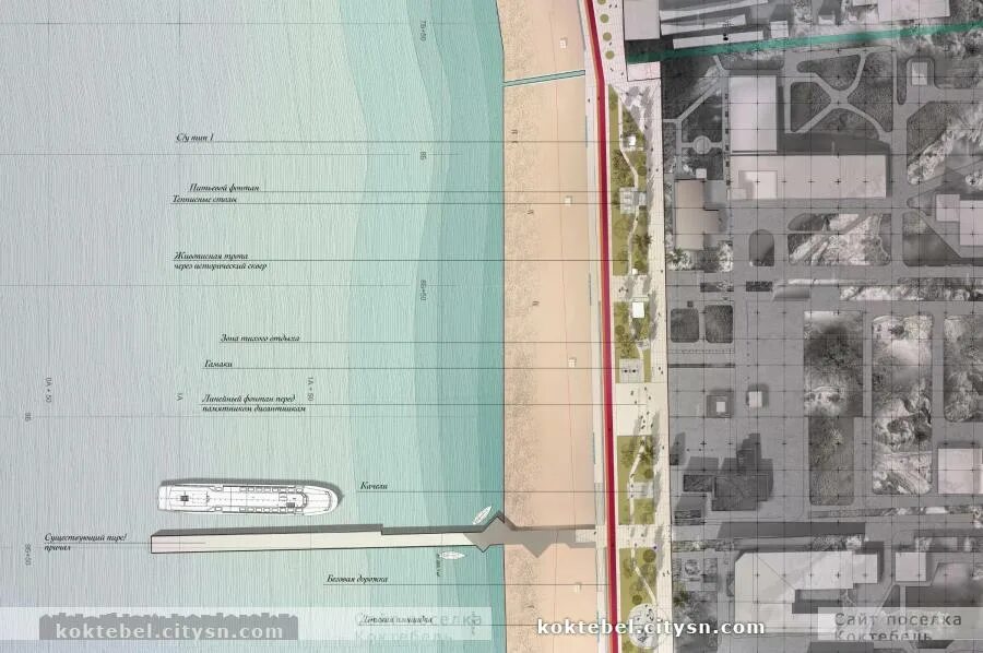 Реконструкция набережной в коктебеле. План реконструкции набережной Коктебеля. Проект реконструкции набережной Коктебеля. Партенит план набережной реконструкция 2021. Генплан Коктебеля 2021.