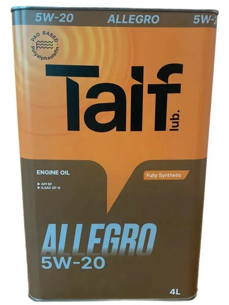 Моторное масло таиф отзывы. Масло Taif Tact 5w40. Масло Taif Allegro. Taif Allegro 5w-30 20 л. ТАИФ Аллегро 5w30.