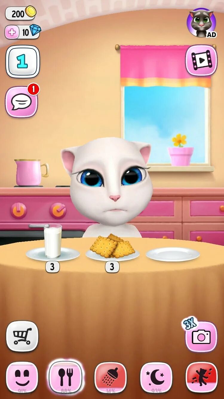 Скачай анжелу и том игра. Анджела 2. Talking Angela. My talking Angela 2015.