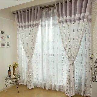 Шторы тюль двойные