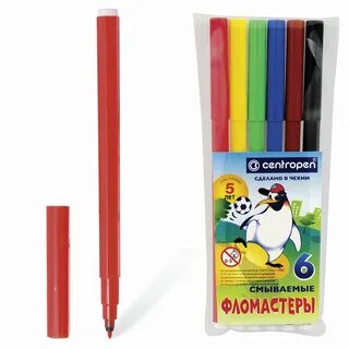 6 фломастеров