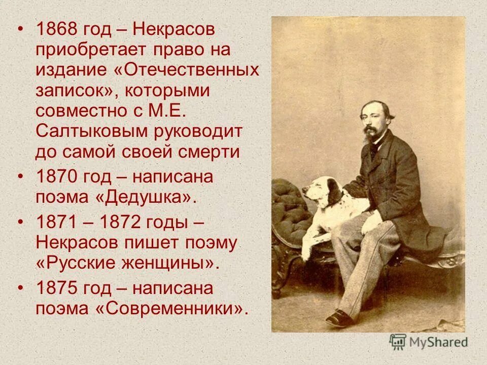 Презентация на тему Некрасов. Судьба народ некрасов