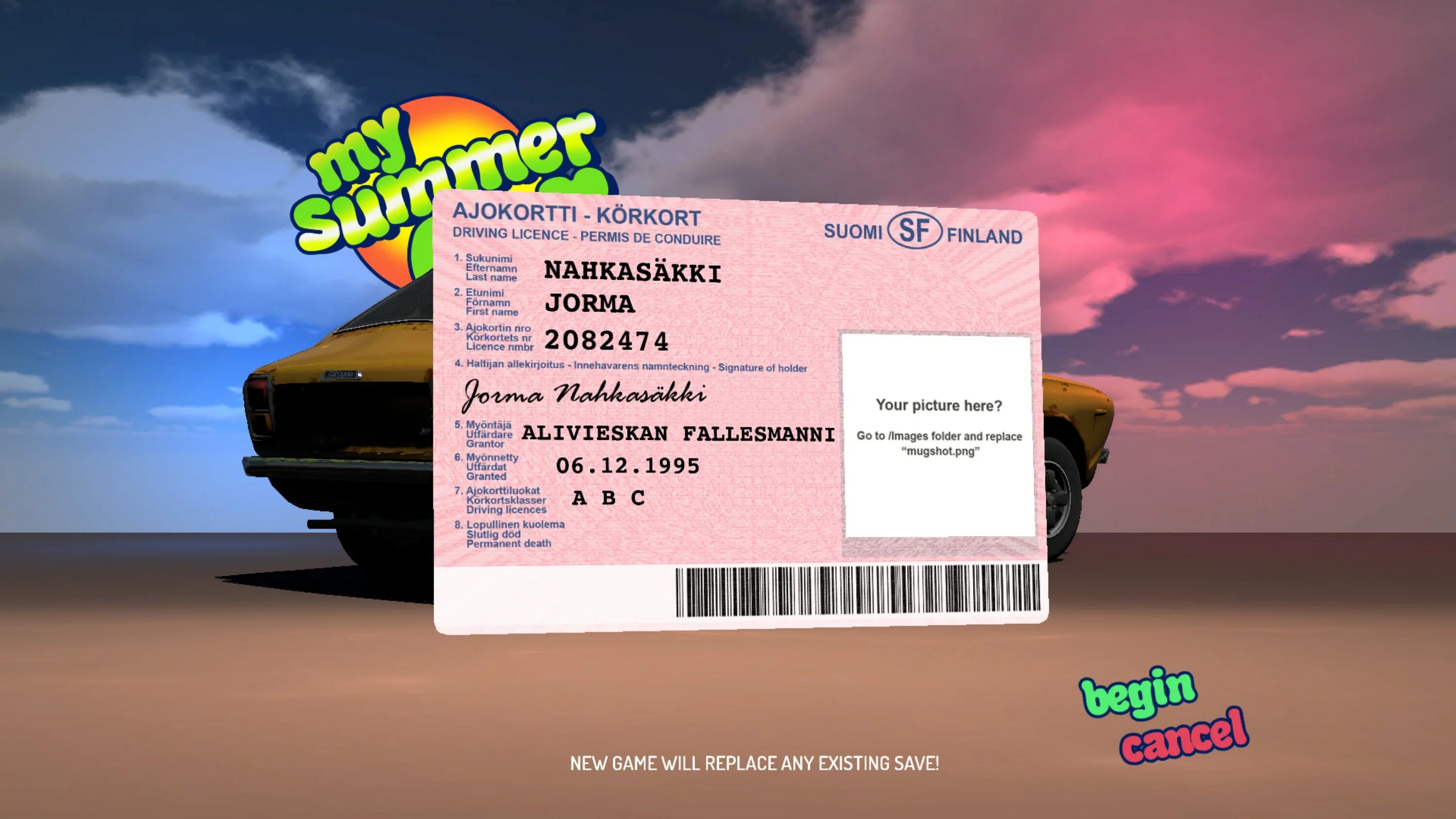 Песни май саммер. Май саммер кар. Диски my Summer car. Обложка для диска в my Summer car. My Summer car смерть.