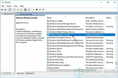 Не удалось запустить службу windows