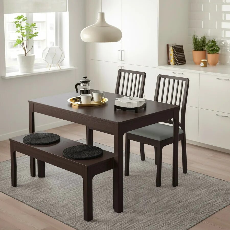 Как подобрать стол. Стул икеа экедален. ikea экедален стол. скамья экедален икеа. ekedalen экедален стол.