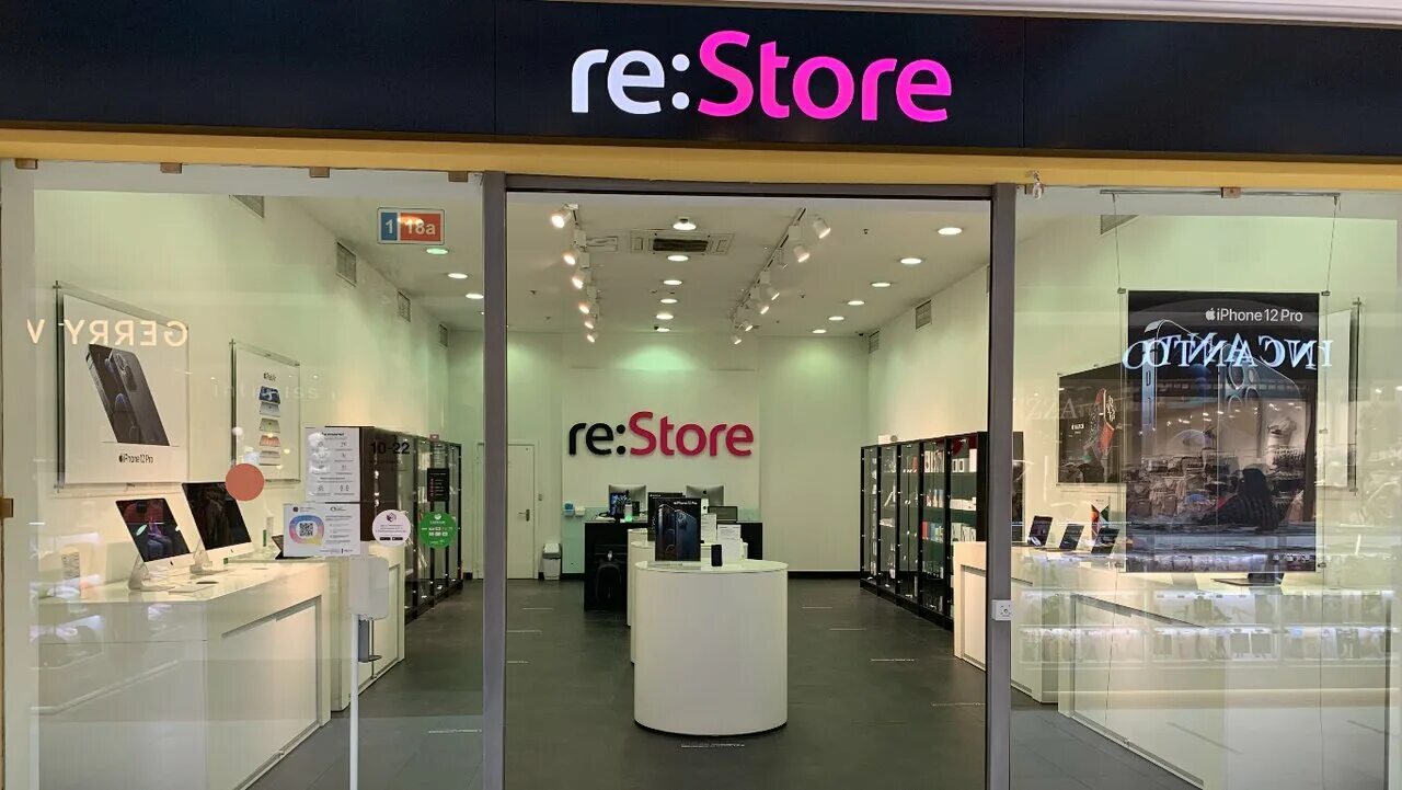 Магазин re в спб. Restore Санкт-Петербург. Магазин рестор. Re Store СПБ. Рестор айфон СПБ.