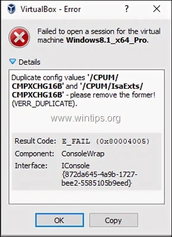 Oracle vm virtualbox e fail 0x80004005. E_fail (0x80004005). virtualbox ошибка 0x80004005 как включить bios на gigabyte. 80004005-8af3094f-a5449533 код состояния.
