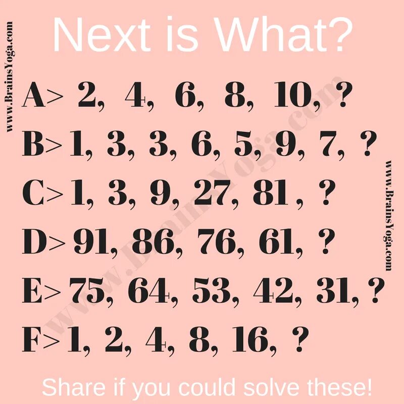 What comes next