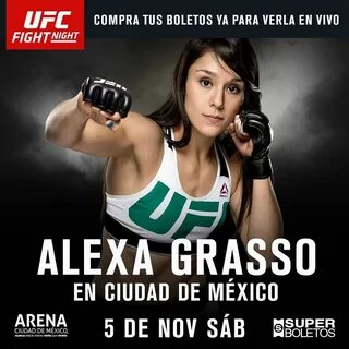 Alexa Grasso on Instagram: "*Estoy tan contenta de pelear en CDMX el 5 de noviem