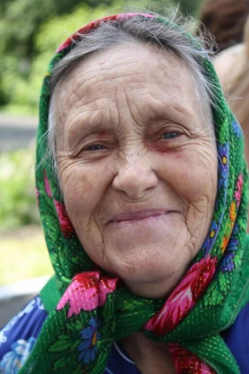 Добрые глаза моей мамы