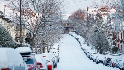 Snow in the east