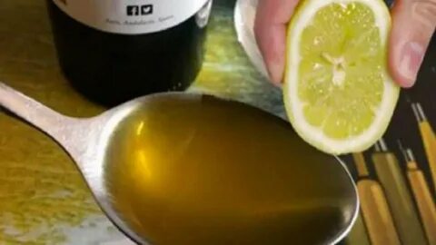 Оливковое масло с лимонным соком