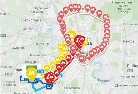 Путилково на карте