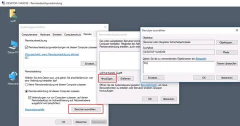 Пароль rdp windows 10