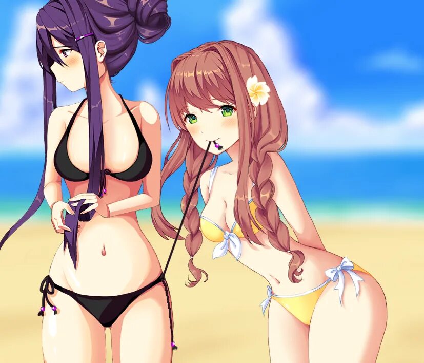 Доки доки мод 18. Ddlc моника в купальнике. моника ддлк в купальнике. доки доки 18 моника и юри. моника и юри 18.