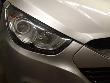 Стекло фары ix35