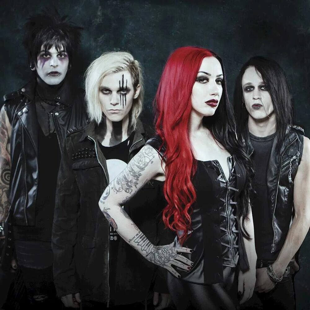 New years Day группа. Солистка группы New years Day. Asagraum группа без грима. Malevolence группа. New year's song