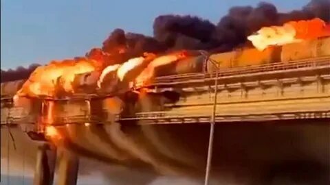 Почему взорвало крымский мост