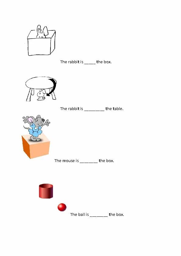 Prepositions elementary