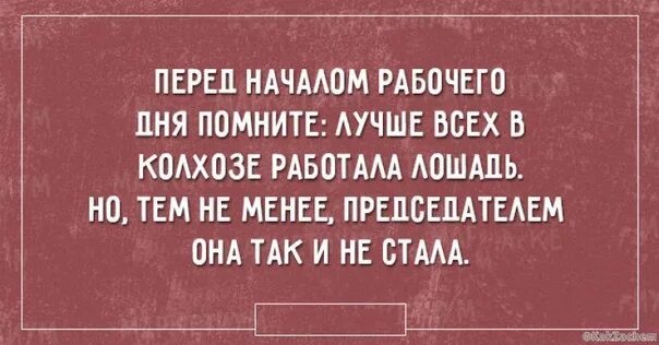 Лошадь председателем так и не стала. Лучше всех в колхозе работала. больше асез в колхозе работала лошадь. лошадь трудилась больше всех в колхозе. но председателем колхоза так и не стала.