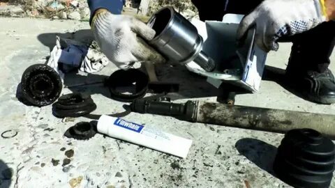 Замена внутреннего шруса ваз 2115