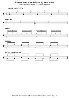 The drums were beating