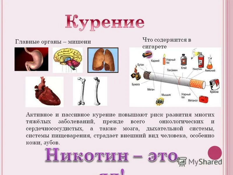 5 органы мишени. Органы мишени при курении. Виды курения активное и пассивное. Табакокурение органы мишени.