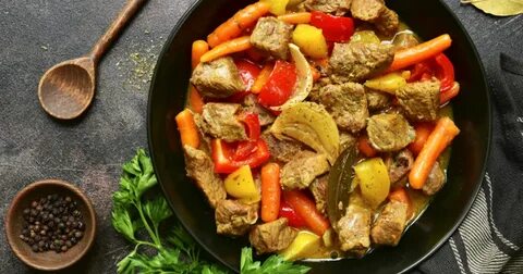 Мясо с овощами быстро и вкусно