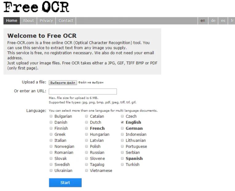 Лучший ocr. Ocr программы. freeocr.